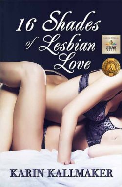 book cover sixteen shades of lesbian love
