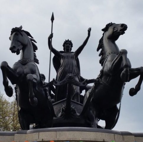 statue of Boudicca in London