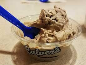 vacation ice cream custard from Culver's in MN