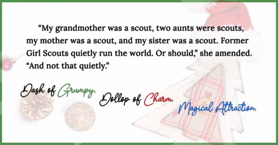 Dash of Grumpy. Dollop of Charm. Magical Attraction. Checked Out by Karin Kallmaker