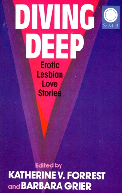 Cover Diving Deep Silver Moon edition lesbian fiction