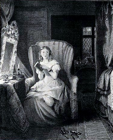 illustration from 1833 edition of Northanger Abbey
