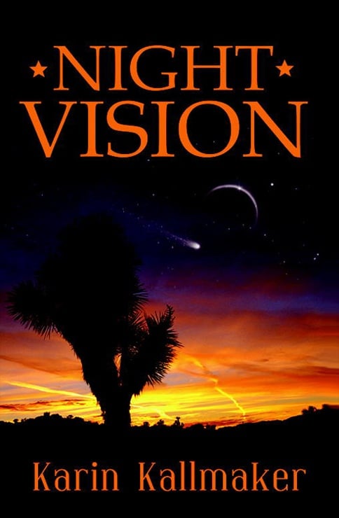 book cover night vision science fiction joshua tree