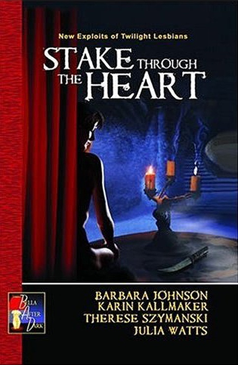 anthology cover stake through the heart lesbian horror twilight