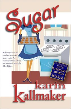book cover sugar lesbian romance novel