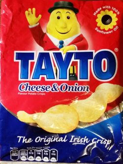 Tayto Crisps from Ireland