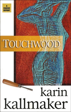 book cover touchwood woman romance chisel