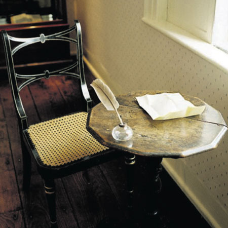 Photo, Jane Austen's writing desk