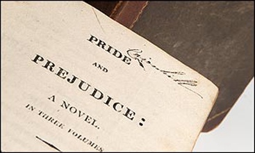 Frontispiece, Pride and Prejudice by Jane Austen